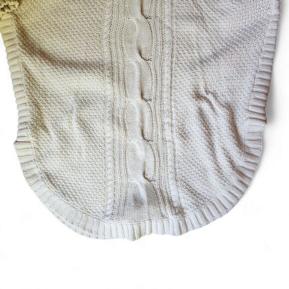 Express cable knit sweater M cotton blend fall cozy winter comfy - Picture 6 of 8